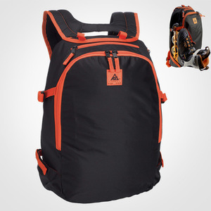K2 핏 블랙오렌지 인라인 가방