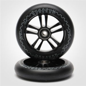 AO 쿼드럼 110mm 바퀴 블랙 2개 1세트 / 스턴트스쿠터 바퀴